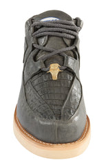 Men's Wild West Boots Caiman and Smooth Ostrich Skin Shoe