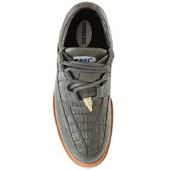 Men's Wild West Boots Caiman and Smooth Ostrich Skin Shoe