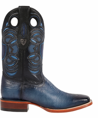 Men's Wild West Smooth Ostrich Ranch Toe Boots 282497