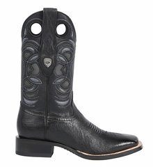 Men's Wild West Smooth Ostrich Ranch Toe Boots 282497