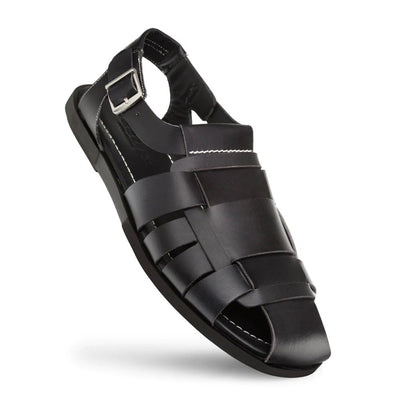 Mezlan Fisherman Sandals Black (R20257)