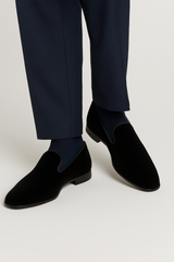 Lublin Velvet Black By Mezlan Made In Spain Brand