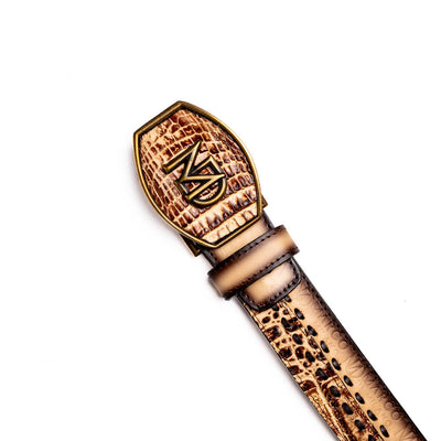 Marco Di Milano Montana Belt Stone Orix Leather Shoe