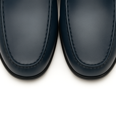 Mens Mezlan Brussels Metal Ornament Calfskin Loafer Dress Shoe in Tan