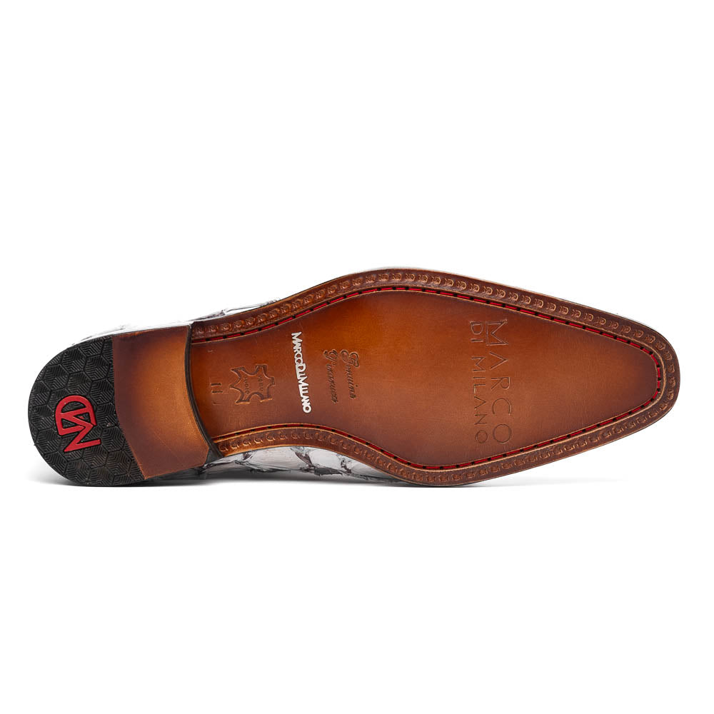 Marco Di Milano Olivieri Pirarucu Dress Oxfords Newspaper