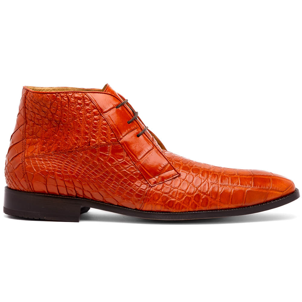 Marco Di Milano Pietro Honey Alligator Chukka Boots 1 PIETRO_ALLIGATOR_HONEY_8  - from alligatorwarehouse.com