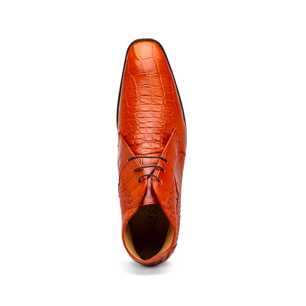 Marco Di Milano Pietro Honey Alligator Chukka Boots 4 PIETRO_ALLIGATOR_HONEY_8  - from alligatorwarehouse.com