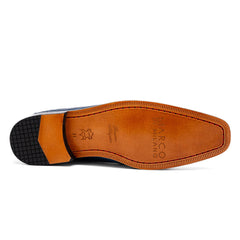 Marco Di Milano Pietro Alligator Blue  Chukka Boots