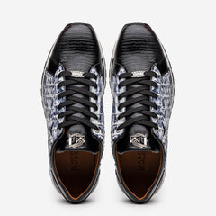 Marco Di Milano Portici Newspaper Men's Sneakers