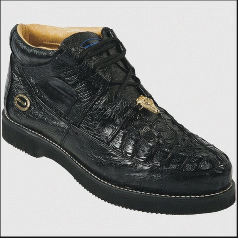 Men's Wild West Boots Caiman and Ostrich Skin Shoe