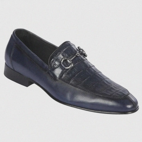 Men’s Prestige Navy Slip-On Shoes