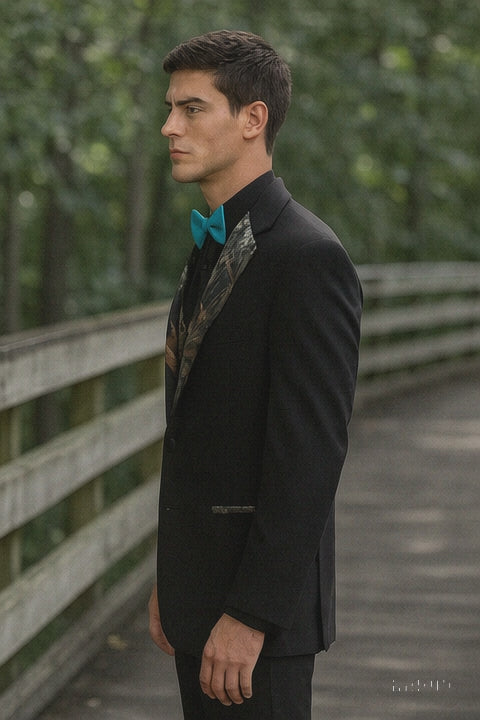 Camouflage Tuxedo - Single Breasted Camo Wedding Suit