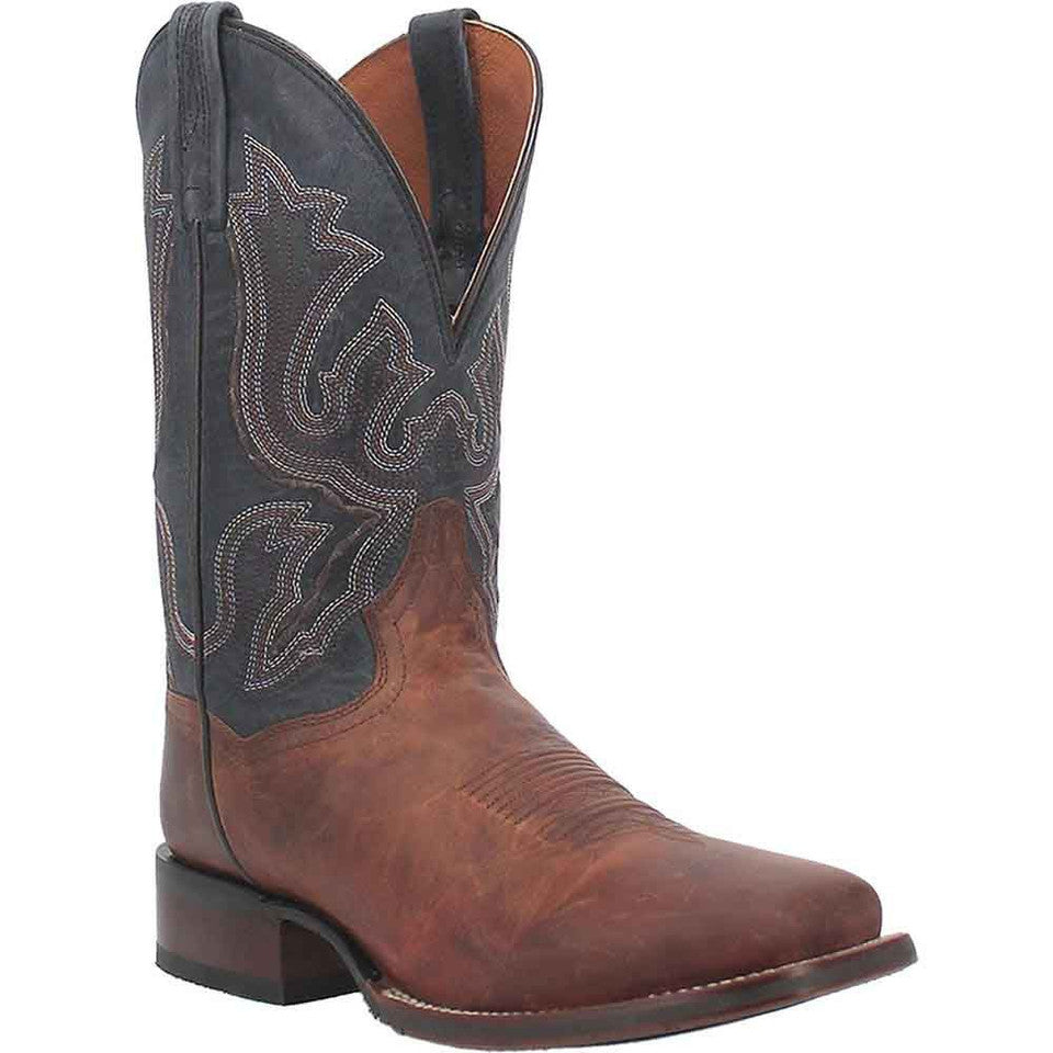 Dan Post Cowboy Certified Winslow Brown Square Toe Leather Boot Dan Post Cowboy Certified Winslow Brown Square Toe Leather Boot