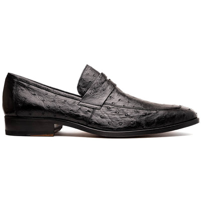 Marco_Di_Milano Salvatore Black Leather Luxury Shoe