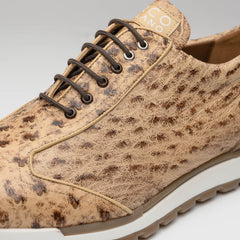 Marco Di Milano Scanno Orix Ostrich Quill Sneakers