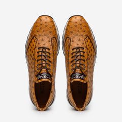 Marco Di Milano Scanno Paja Ostrich Quill Sneakers