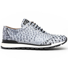 Marco Di Milano Scanno Newspaper Ostrich Quill Sneakers