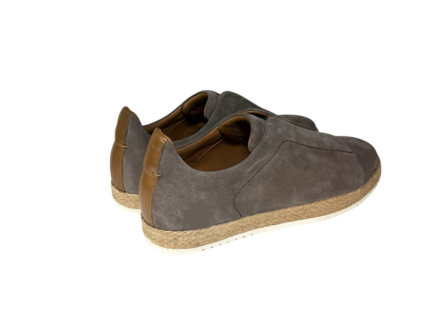 P01009 Sportivo- Elastic Vamp- Taupe Suede