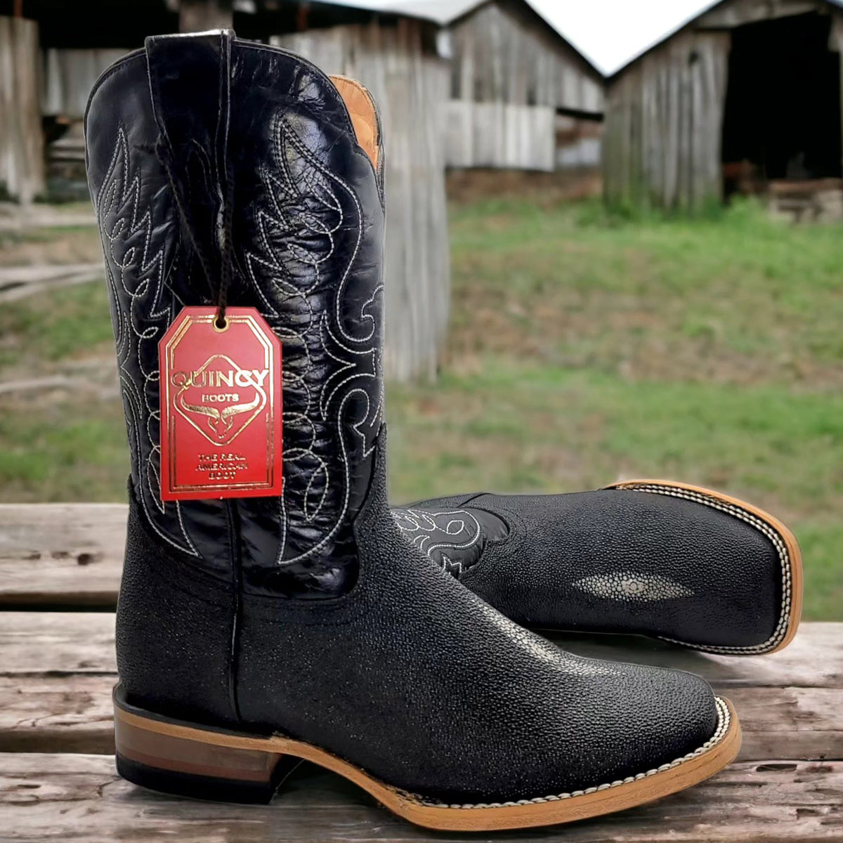 Stingray Print Western Boots 2 Q8221205:Q8221205060EE  - from alligatorwarehouse.com