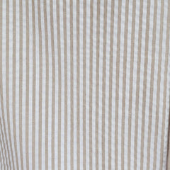 Tan Seersucker 2pc Set