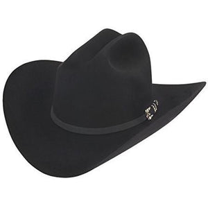 Texana Jerarca Larry Mahan 10X de Pelo de Castor Negro