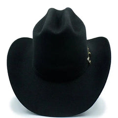 Texana Los Dos Carnales 100X Copa Alta Color Negro Stone Hats