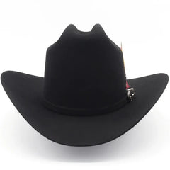 Texana Los Dos Carnales 100X Copa Alta Color Negro Stone Hats