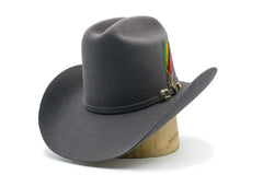 Texana Tombstone Los Dos Carnales 20X Copa Alta Color Gris Granito