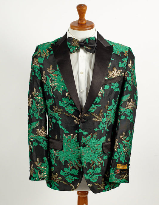 Green and Gold Tuxedo Collection - Premium Green and Gold Tuxedo at alligatorwarehouse.com