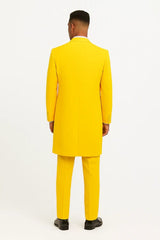 Yellow Zoot Suit - Mens Fashion Golish Yellow 1920s Vintage Look