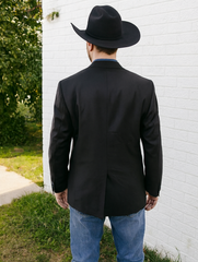 Western Blazer - Saco Para Hombre - Cowboy Blazer in Black Color