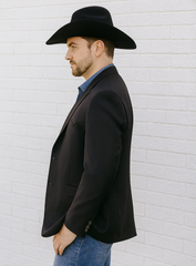 Western Blazer - Saco Para Hombre - Cowboy Blazer in Black Color