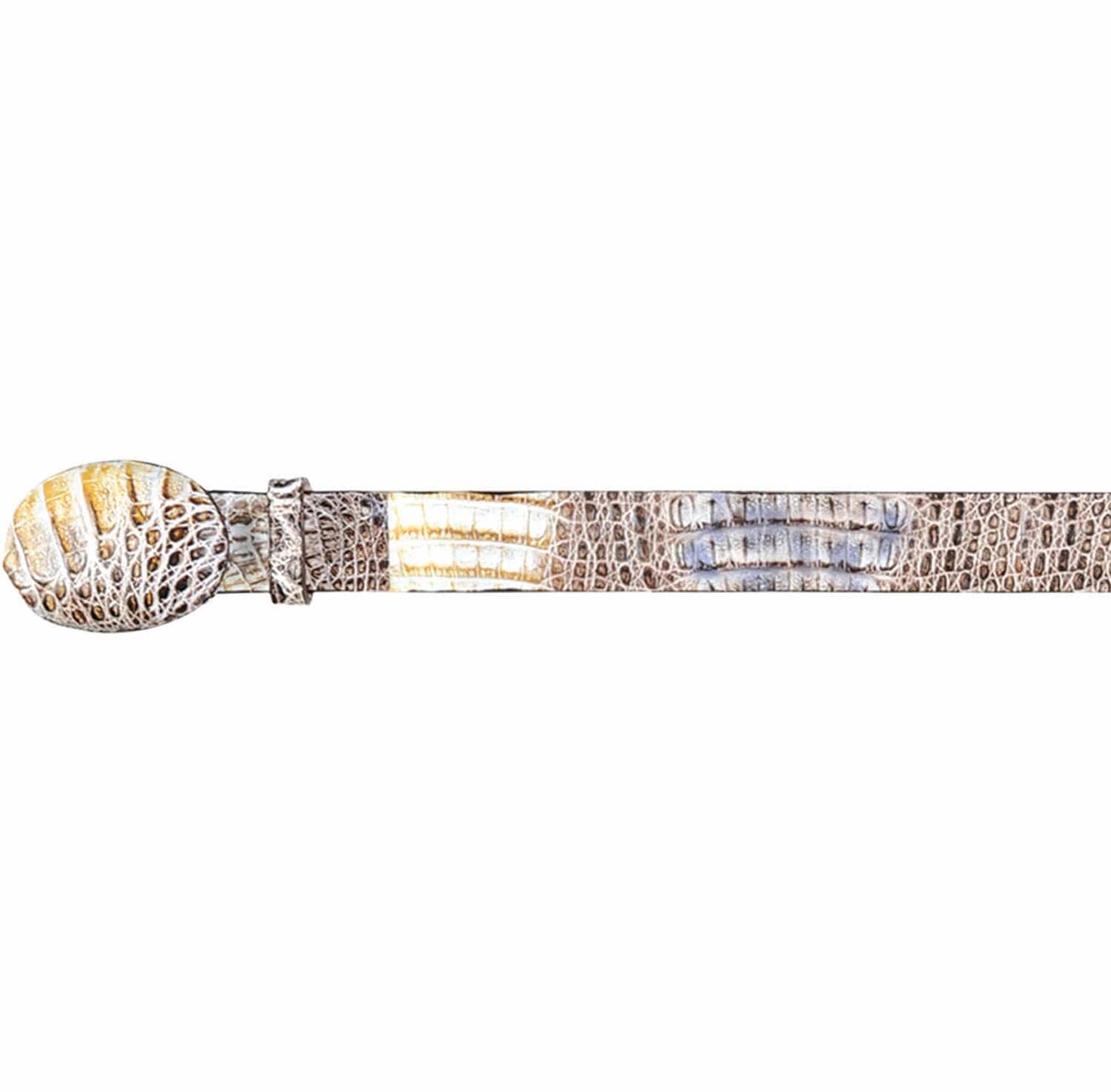 Men's Wild West Caiman Skin Cowboy Belt 2C110249