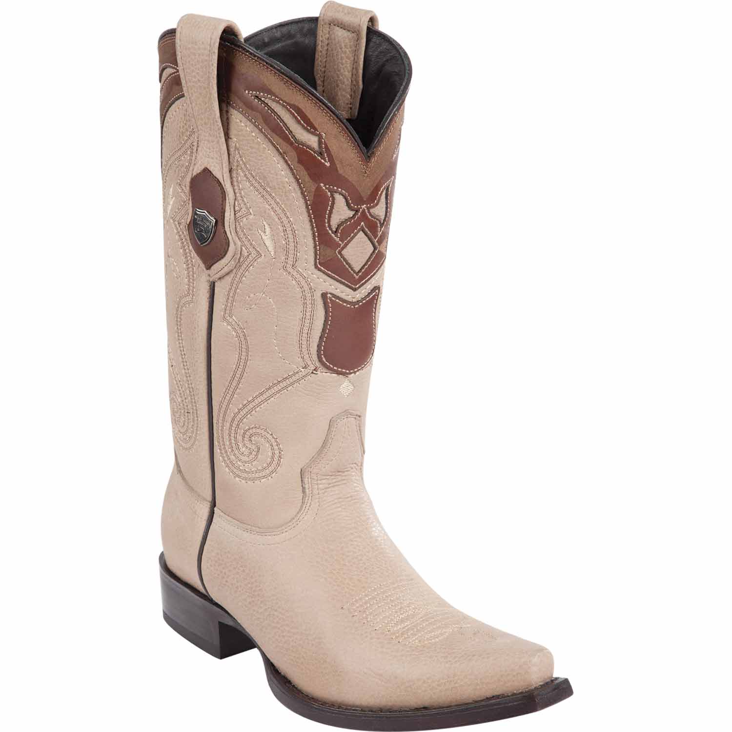 Men's Wild West Genuine Leather Snip Toe Boots 29427 3 2942705-060  - from alligatorwarehouse.com