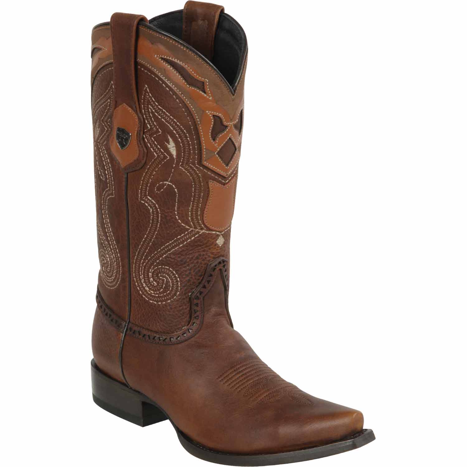 Men's Wild West Genuine Leather Snip Toe Boots 29499 1 2949940-060  - from alligatorwarehouse.com