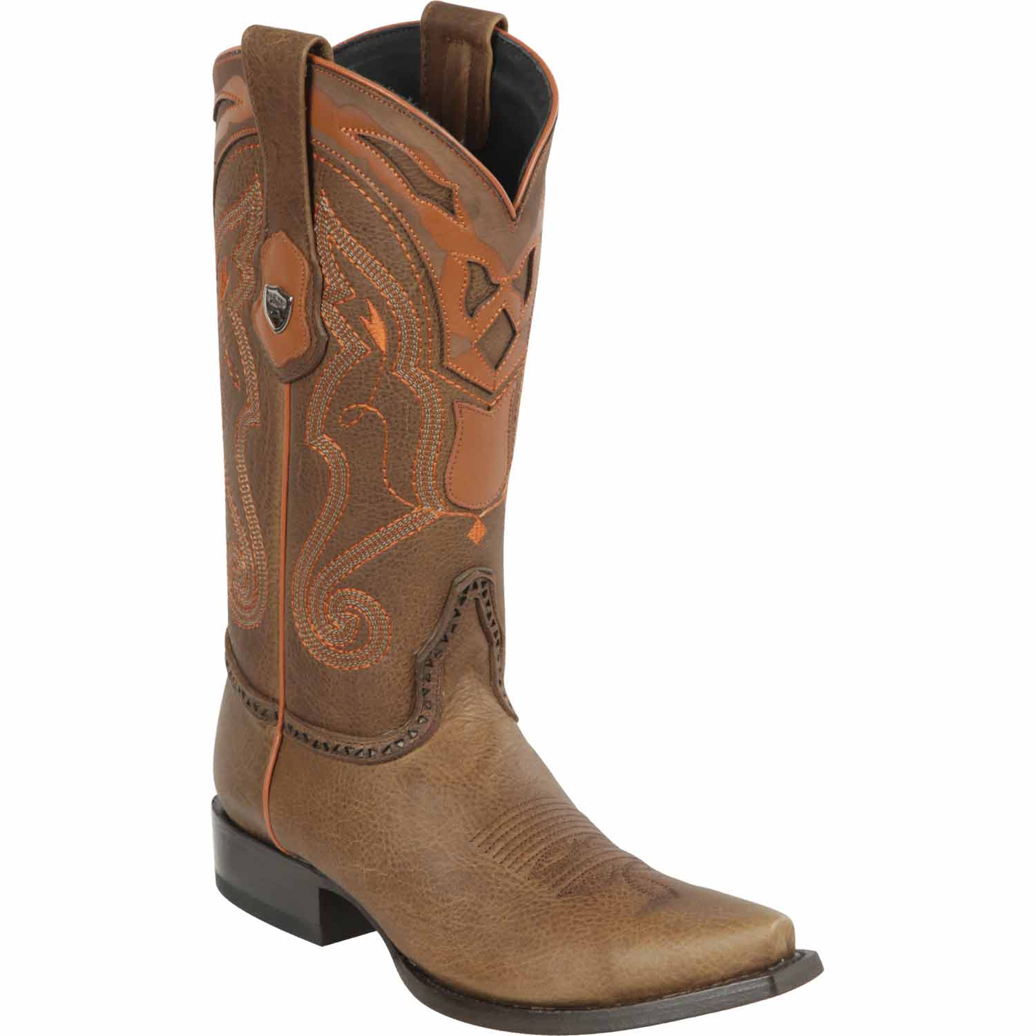 Men's Wild West Genuine Leather Snip Toe Boots 29499 2 2949940-060  - from alligatorwarehouse.com