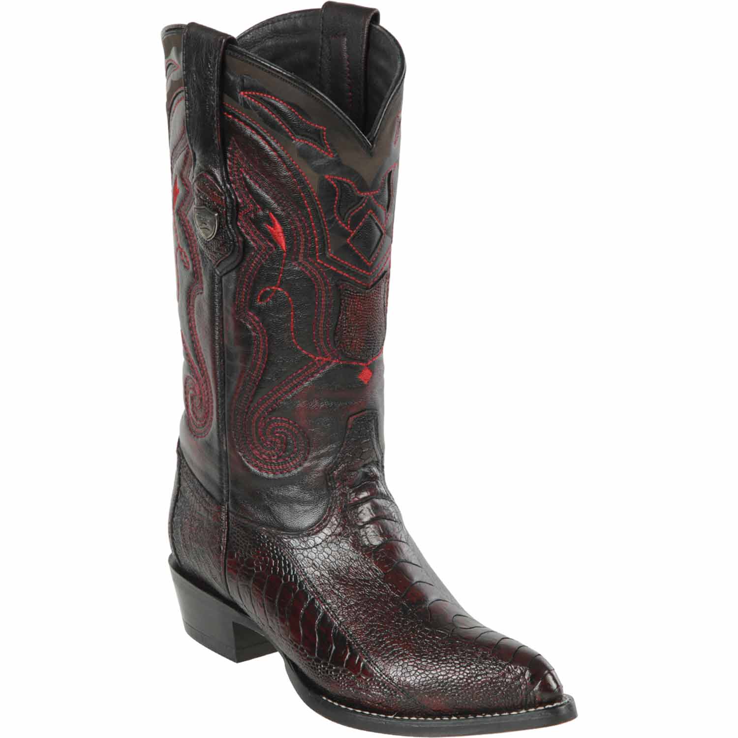 Wild West Boots Boots 6 Men's Wild West Ostrich Leg Skin J Toe Boot 2990518 Wild West Boots Boots 6 Men's Wild West Ostrich Leg Skin J Toe Boot 2990518