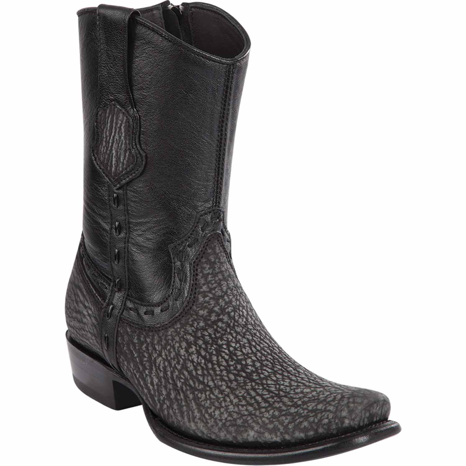 Wild West Boots Boots 6 Men's Wild West Shark Skin Dubai Toe Short Boot 279B0905 Wild West Boots Boots 6 Men's Wild West Shark Skin Dubai Toe Short Boot 279B0905