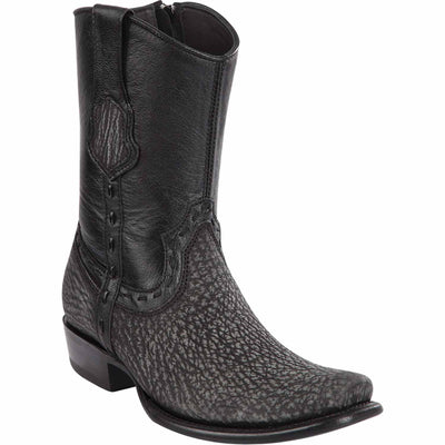 Men's Wild West Shark Skin Dubai Toe Short Boots 279B09 1 279B0905-060  - from alligatorwarehouse.com