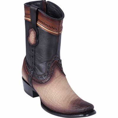 Men's Wild West Shark Skin Dubai Toe Short Boots 279B09 2 279B0905-060  - from alligatorwarehouse.com