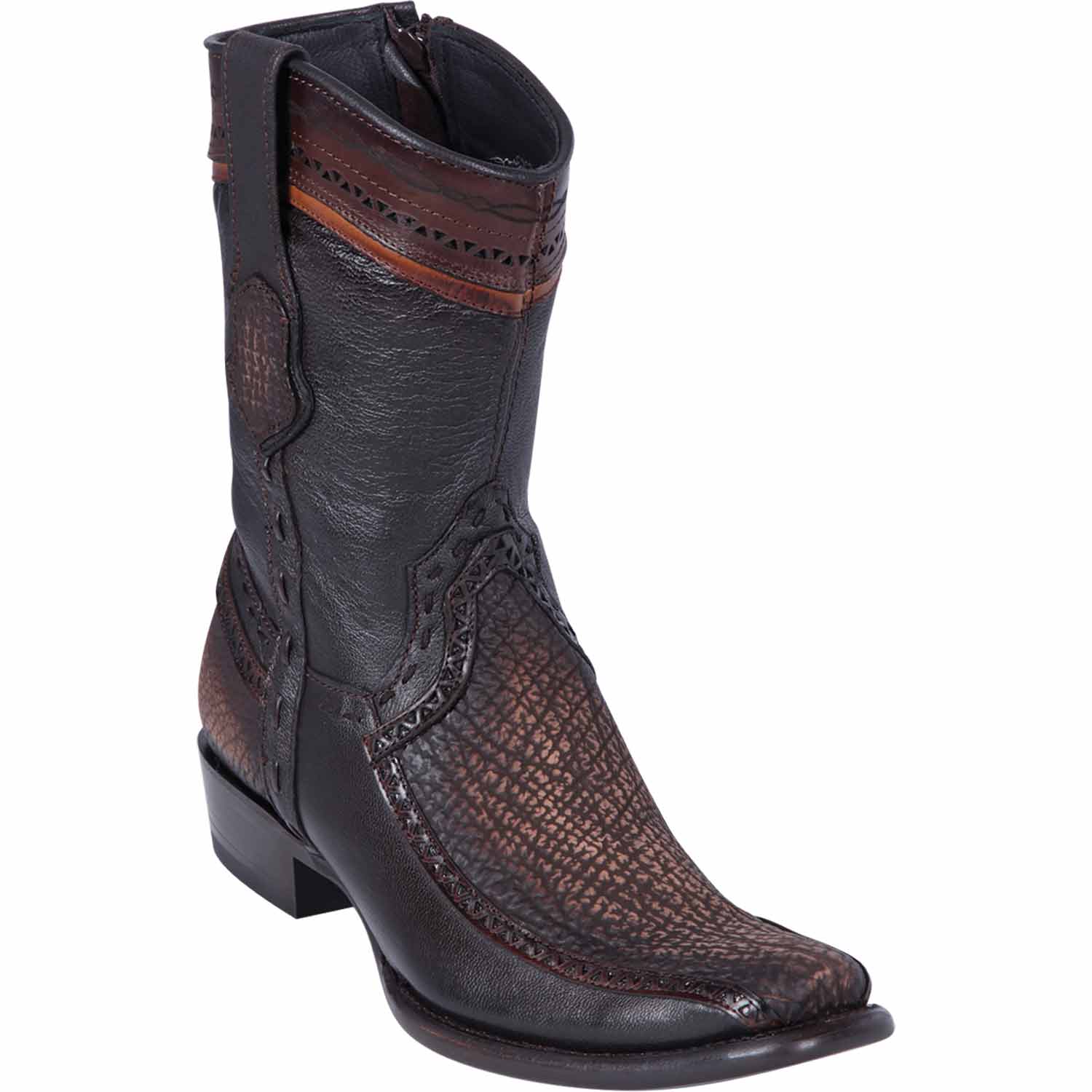 Wild West Boots Boots 6 Men's Wild West Shark with Deer Dubai Toe Short Boot 279BF0957 Wild West Boots Boots 6 Men's Wild West Shark with Deer Dubai Toe Short Boot 279BF0957