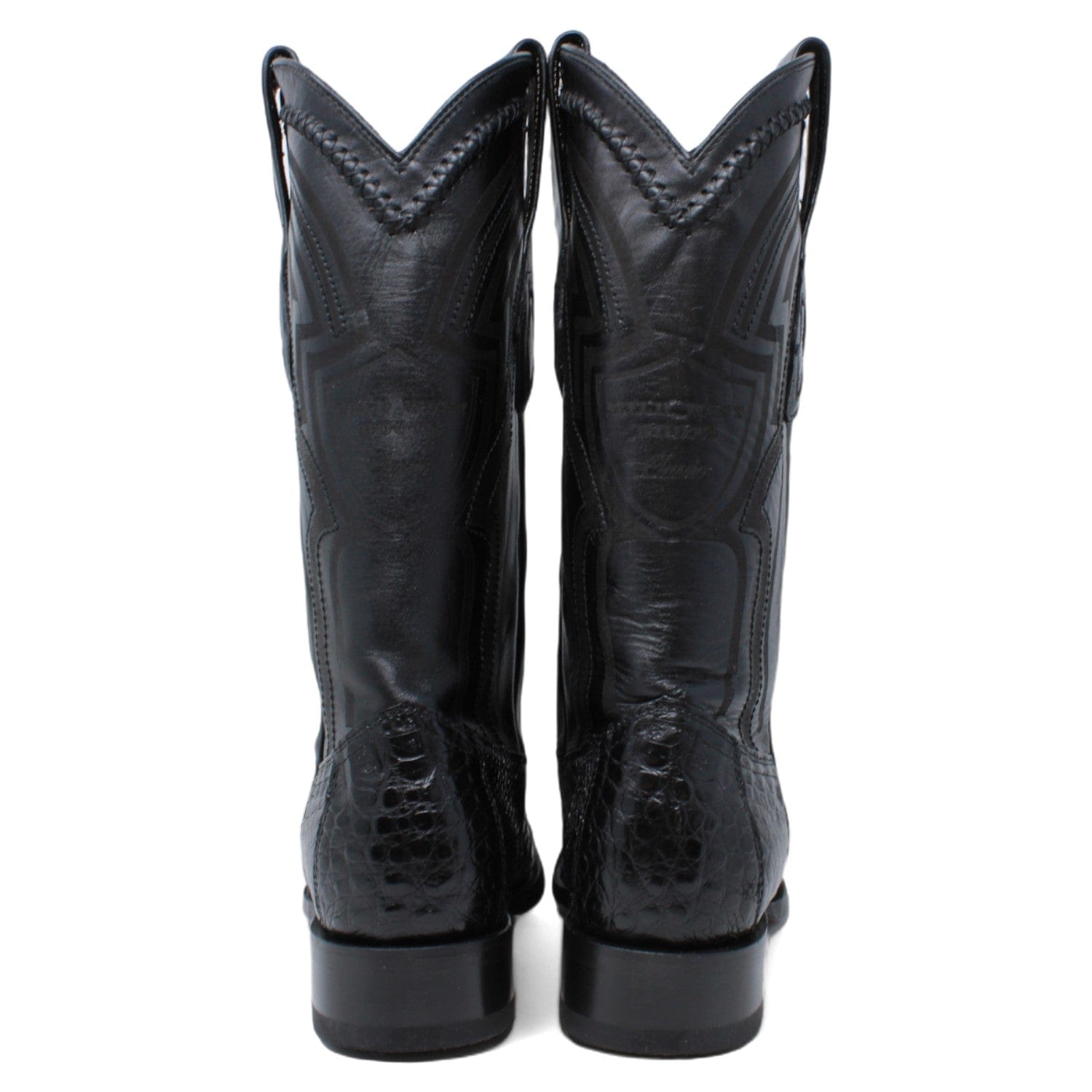 Men's Wild West Caiman Belly Skin Snip Toe Boot 294L8205 3 294L8205-060  - from alligatorwarehouse.com