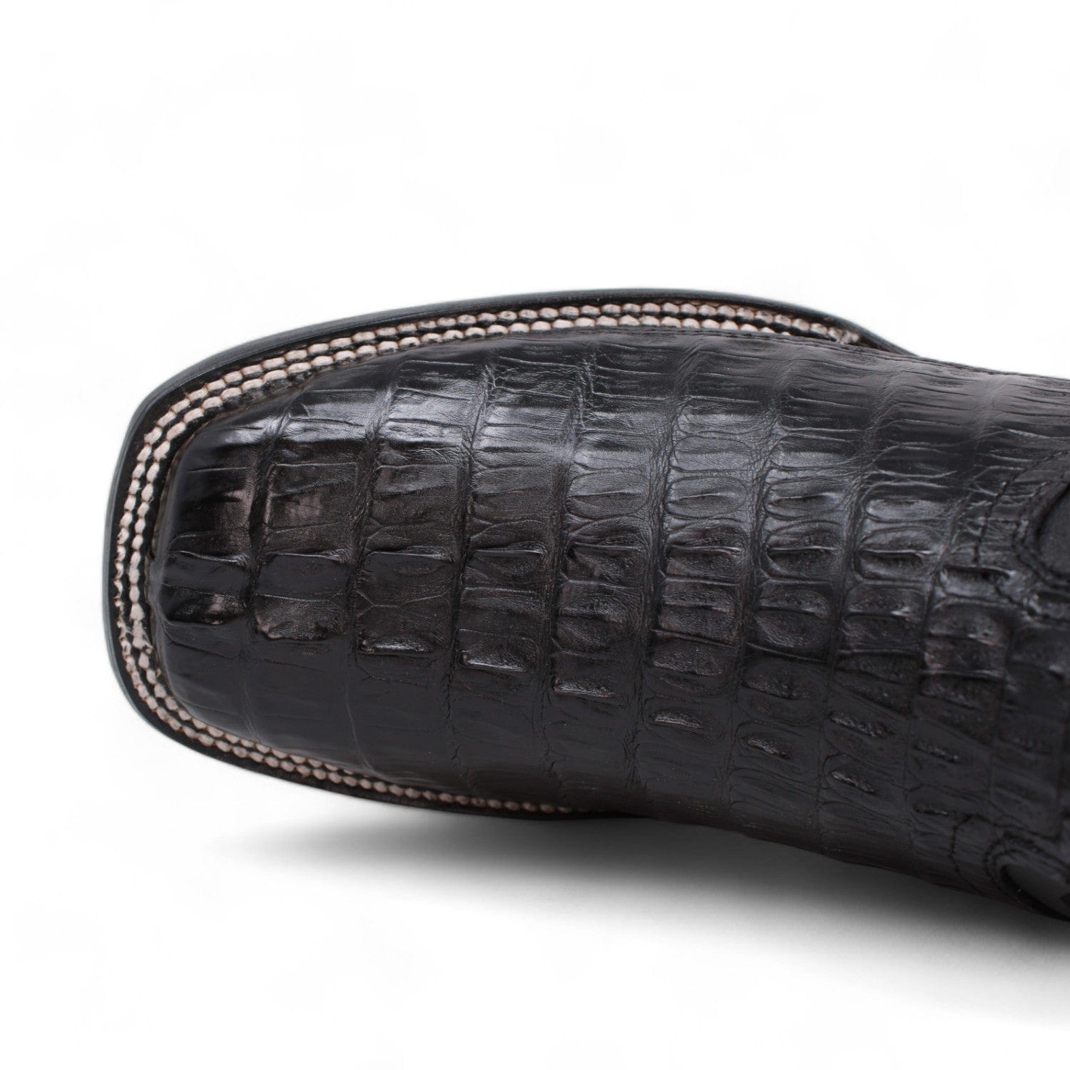 Men's Wild West Caiman Tail Ranch Toe Boots 2824L01 5 2824L0105-060  - from alligatorwarehouse.com