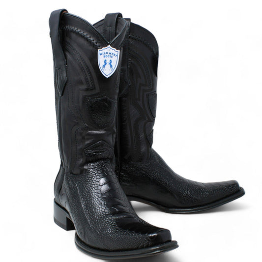 Ostrich Leg Boots Collection - Premium Ostrich Leg Boots at alligatorwarehouse.com