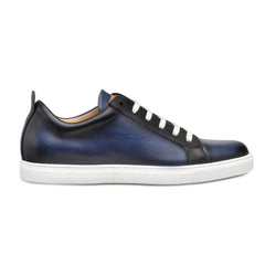 Mens Mezlan Artemis Classic Calfskin Tennis Shoe Sneaker in Honey