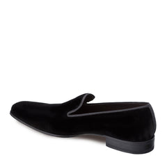 Mens Mezlan Lublin Velvet Tuxedo Loafers Dress Shoe in Black - LAST CALL 9,9.5,10.5,11,12