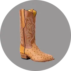 Ostrich Cowboy Boots