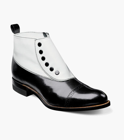 Stacy Adams Madison Spectator Spat Cap Toe Boot by Stacy Adams Shoes