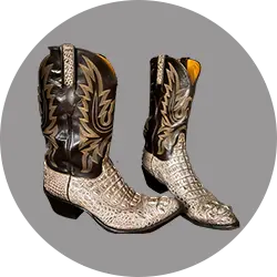 Crocodile Cowboy Boots