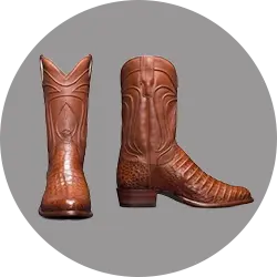 Caiman Cowboy Boots